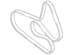 Genuine Audi Serpentine Belt 06H-903-137-C. Fixed Price $68.20.