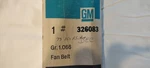 Gm Nos Belt 326083 Vintage Ncrs From 53 Year Collection Mid 70'S Stock. Fixed Price $50.00.