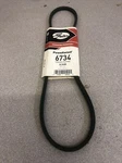 Gates 6734 Powerated 3L340K Equipment Accessory Drive Belt 3/8" X 34" Usa Made. Fixed Price $16.01.