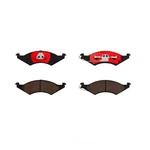 Disc Brake Pad Set-premium Nao Ceramic Oe Equivalent Brembo P24093N. Fixed Price $101.99.