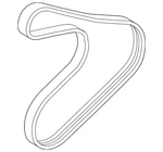Genuine Hyundai Serpentine Belt 25212-2B080. Fixed Price $45.26.