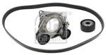 V-ribbed Belt Set Drive Febi Bilstein 187751 Fits Mercedes C-class Cls. Fixed Price $369.58.