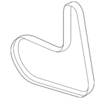 Genuine Ford Serpentine Belt BE8Z-8620-A. Fixed Price $68.32.
