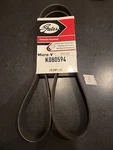 Serpentine Belt-premium Oe Micro-v Gates K080594.. Fixed Price $40.00.