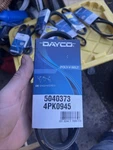 Dayco 5040373 4PK0945 Poly Ribbed Serpentine V-belt 0.54" X 37.25". Fixed Price $11.33.
