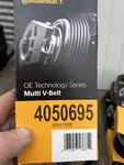 Continental Multi-v-belt 4050695 5PK1765. Fixed Price $19.50.