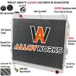 3 Row Aluminum Radiator Fit 2001-2007 Toyota Sequoia / Tundra 4.7L V8. Fixed Price $198.55.