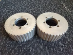 2-WEIAND Supercharger Pulley Gilmer 2-1/2" Wide Pitch 2.25" Center 37 Tooth. Fixed Price $299.99.