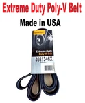 Serpentine Belt Extreme Duty Poly-v Continental 4081346X (made Usa). Fixed Price $62.95.