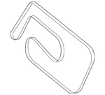 Genuine Mercedes-benz V-belt 112-997-00-92. Fixed Price $53.95.