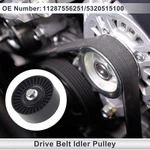 Drive Belt Idler Pulley For Bmw 335 2007-2013 NO.11287556251/5320515100. Fixed Price $26.12.