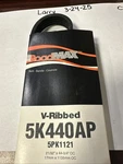 Serpentine Belt-automotive V-ribbed Belt(standard) Roadmax 5K440AP. Fixed Price $19.80.
