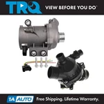 Trq Electric Water Pump & Thermostat With Housing Kit For Bmw. Fixed Price $239.95.
