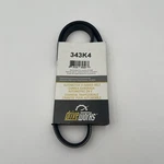 Driveworks Poly Rib Serpentine Belt; 34.25 Long, Count 343K4. Fixed Price $16.24.