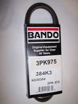 Bando Rib-ace Serpentine Belt 3PK975 Made The Usa. Fixed Price $8.95.