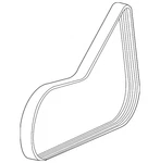 Genuine Gm Alternator Belt 12634322. Fixed Price $52.90.