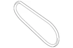 Genuine Bmw Ac Belt 64-55-7-809-801. Fixed Price $26.20.