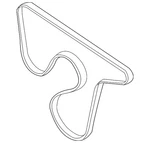 Genuine Gm Belt 9433722. Fixed Price $12.97.