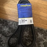 Goodyear Multi V-replacement Belts And Hoses Serpentine 1081348. Fixed Price $21.99.