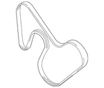 Genuine Gm Fan Belt 30027112. Fixed Price $28.81.