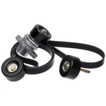 Gates 90K-39155 Complete Serpentine Belt Drive Component Kit. Fixed Price $250.57.