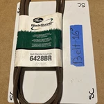 Gates 6428BR Blade Runner Lawn & Garden Belt For Mowers Outdoor Equipment. Fixed Price $22.50.