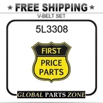 5L3308 V-belt Set Fit Caterpillar (cat). Fixed Price $19.29.