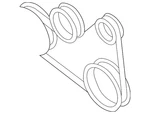 Genuine Nissan Drive Belt 11920-2Y501. Fixed Price $44.15.