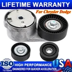 Drive Belt Tensioner/idler &tensioner Pulley Kit Fit Chrysler Ram Dodge Jeep 3.6. Fixed Price $49.99.
