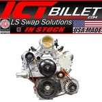 Ict Billet Alternator Bracket Low Mount Compatible With Ls Corvette. Fixed Price $91.99.