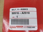 Oem Genuine Toyota Corolla Matrix Serpentine Drive Belt 90916-A2018. Fixed Price $31.50.