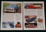 1955 Chevy Bel Air-beauville-sport Spec Sheet Info Photo Convertible Nomad. Fixed Price $8.09.