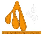 Ford Oem 03-07 F-250 Super Duty Cooling Belts Pulleys-serpentine 3C3Z8620DB. Fixed Price $103.42.