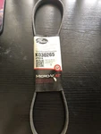 Serpentine Belt-premium, Oe Micro-v Gates K030265.... Fixed Price $14.51.