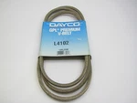 Dayco L4102 Industrial V-belt Replaces M41960 102.0" X 0.53" 101.49" Long. Fixed Price $17.95.
