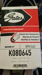 Gates K080645 Micro-v Serpentine Drive Belt New. Fixed Price $22.99.