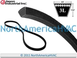 Industrial V-belt Fits Gates Dayco Yardman Sears 6719 L319 1651-12 3/8" X 19". Fixed Price $8.75.