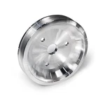 March Crankshaft Pulley Serpentine Aluminum Clear Powdercoated Underdrive Chevy. Fixed Price $132.99.