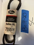 Gates 7555 Xl Standard High Capacity Accessory Drive V-belt 11A1410 Durable. Fixed Price $10.80.