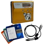 Sony MZ-N505 Netmd Walkman Minidisc Recorder Player Gold W/ 3 Mds & Usb Cable. Fixed Price $152.00.