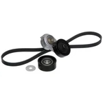 Gates 90K38196 Complete Serpentine Belt Drive Component Kit. Fixed Price $141.38.