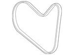 Genuine Gm Serpentine Belt 19355372. Fixed Price $38.20.