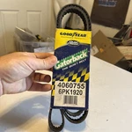 Continental Oe Technology Series 4060755 6-RIB, 75.5'' Multi-v Belt. Fixed Price $10.00.