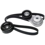Gates 90K38416 Complete Serpentine Belt Drive Component Kit. Fixed Price $153.83.