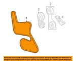 Gm Oem-serpentine Drive Fan Belt 12571918. Fixed Price $36.79.