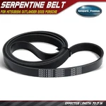 72.17 Serpentine Belt For Mitsubishi Outlander 2003 Porsche 718 Boxster Gas. Fixed Price $14.99.