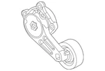 Genuine Ford Accessory Drive Belt Tensioner Assembly AL3Z-6B209-C. Fixed Price $143.10.
