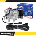 7-GROOVE Pulley Compressor W/ Clutch Serpentine Belt For 06-11 Honda Civic L4. Fixed Price $149.50.