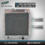 3 Row Aluminum Radiator 1964 1965 1966 Ford Mustang Falcon 260 289 V8 200 L6. Fixed Price $128.00.