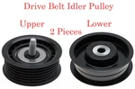 Pcs Drive Belt Idler Pulley Lower /upper Fits: Mercedes Benz 2006-2015. Fixed Price $28.00.